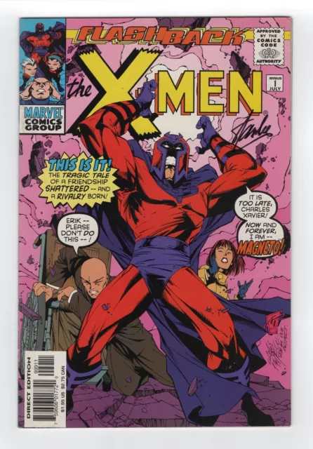 1997 Marvel X-Men -#1 Signed By Stan Lee Autograph High Grade Key Rare Wow