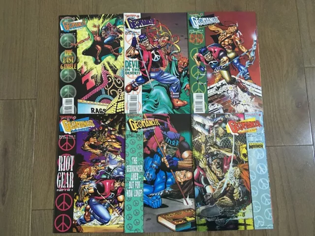 Geomancer Comic Lot 6 Issues Valiant Comics (Eternal Warrior)