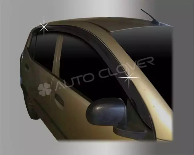 Auto Clover Wind Deflectors Set for Hyundai i10 2007 - 2013 (4 pieces)