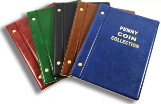 VST Australia Australian Coin Collection Penny Album - 1910 -1965