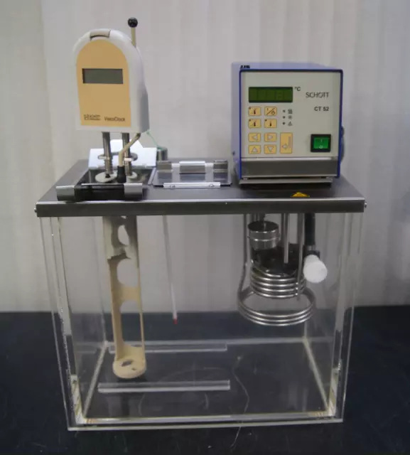 Transparent Thermostat CT 52, ViscoClock,SCHOTT Instruments.