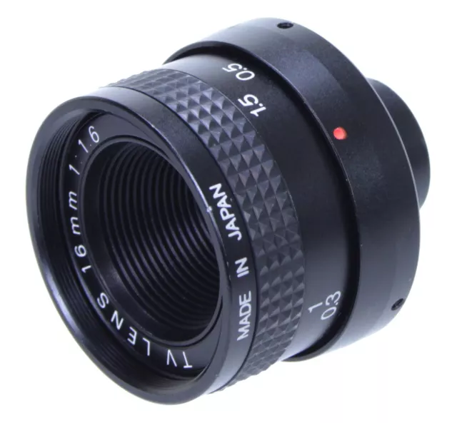 TV Lens 16mm F=1.6 Monture M25  (Réf#Y-324)