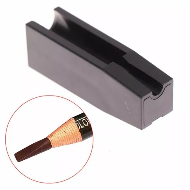 2 In 1 Pencil Sharpener For Permanent Makeup Eyebrow Lip Liner Eyeliner Pencil