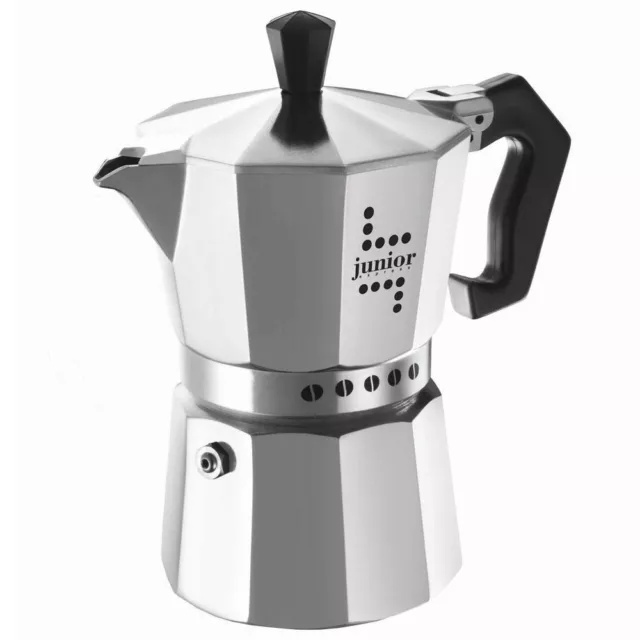 Bialetti Caffettiera Moka Junior 3 Tazze In Alluminio