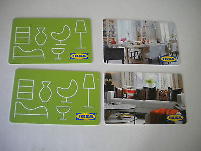 IKEA Lot 6 Cartes Cadeau Ikea Différente Comme De Photo 