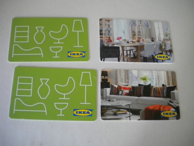 Stock 4 Reader Cards Gift Ikea Various See Photo
