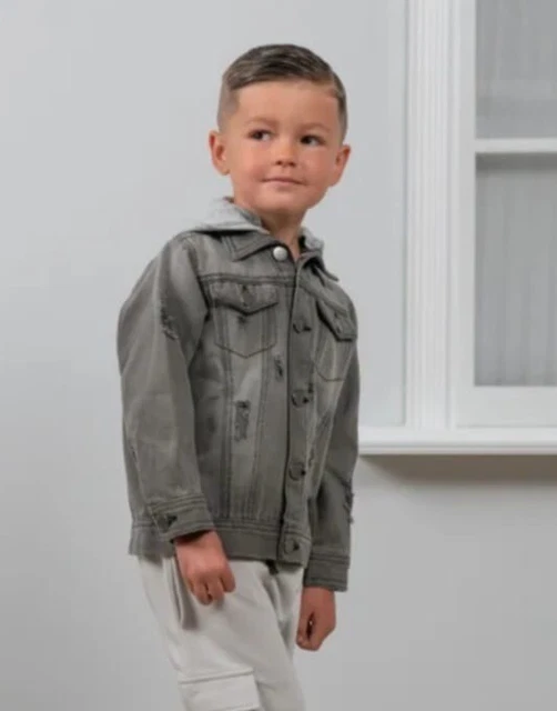 Kids Wear Boys Denim Jacket, Full Sleeves At ₹ 34/piece In New Delhi - Foto 5