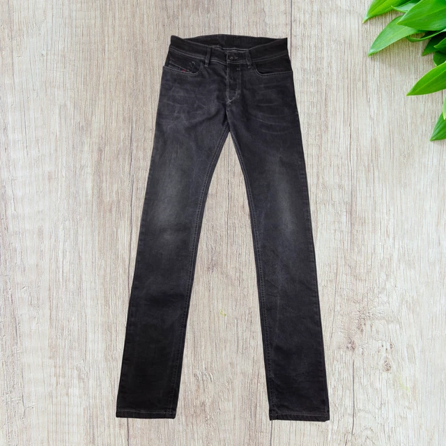 Jeans Diesel Pour Femme - Taille W28 L34 (équivalent 38) - Coupe Bootleg - Bleu - Occasion Très Bon état