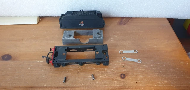 AIRFIX LMS 4F BR Black Tender body top Frames Weight Drawbar Suit Dapol ...