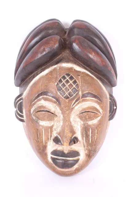 Ancien masque africain PUNU - Gabon - Art tribal