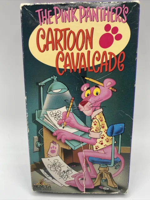 PINK PANTHER CARTOON Cavalcade (VHS) 1993, MGM $8.00 - PicClick
