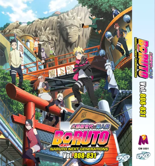 DVD ANIME BORUTO: NARUTO NEXT GENERATIONS VOL.880-903 (BOX 32)~ENGLISH  SUBTITLE~