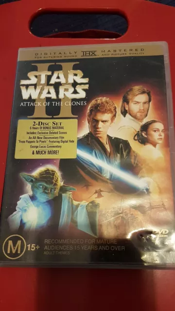 Star Wars - Episode II - Attack Of The Clones (DVD, 2002)