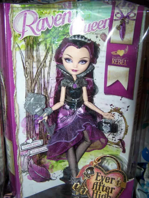 Raven Queen Ever After High School Doll Figure Rebel First Chapter 2013 Mattel