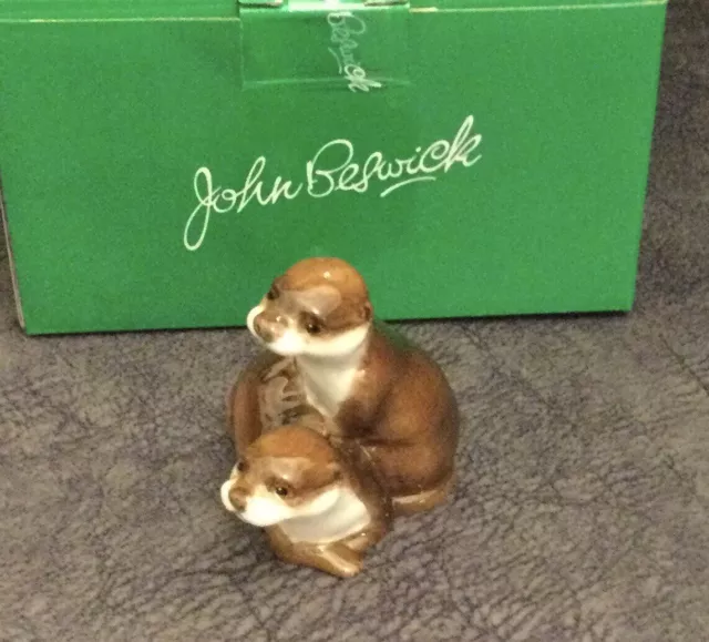 John Beswick Otter Figure Figurine