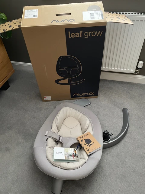 NUNA LEAF GROW Champagne Baby Rocker RRP 200 100.00 PicClick UK