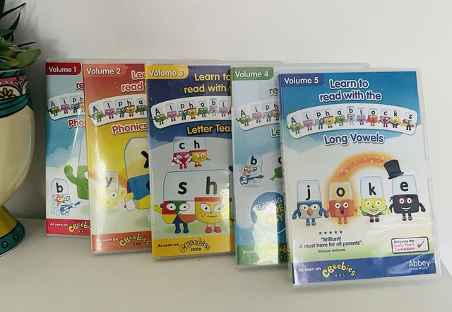 ALPHABLOCKS COMPLETE COLLECTION DVD Box Set - Vol 1-5