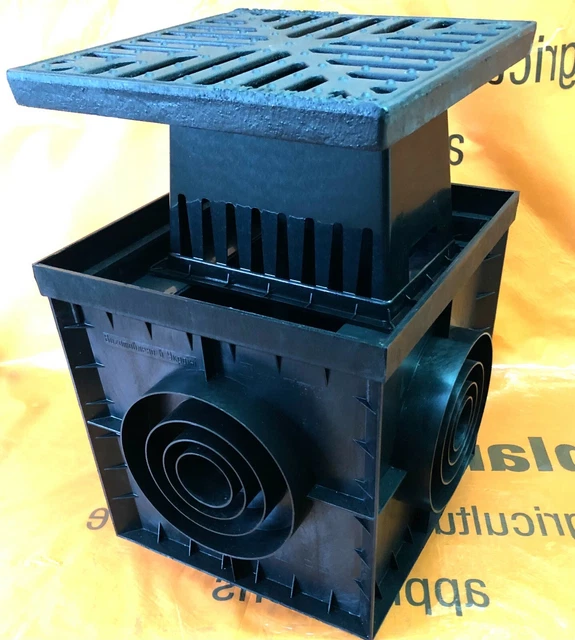 Entwässerung Hofsinkkasten Hofablauf B125 300x300 Pult Mit Verzinktem