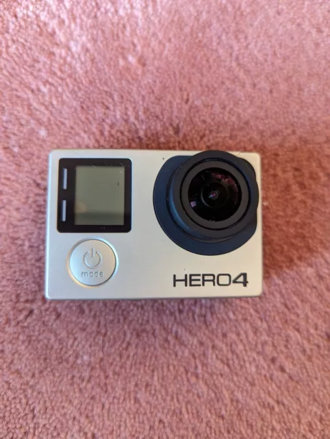 Go Pro Hero 4 Silver - Used and in great condition - Accessories Bundle Included