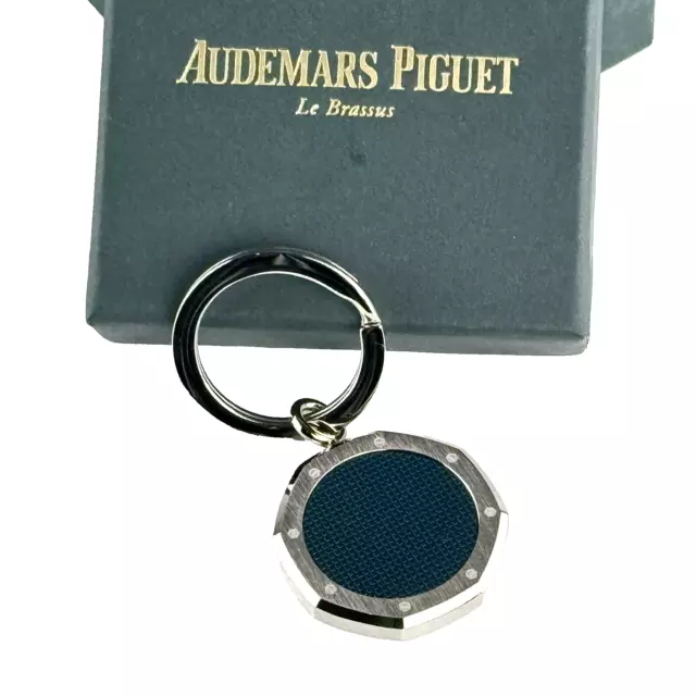 Audemars Piguet AP Schlüsselanhänger Anhänger Keyring Key Holder Blau Blue