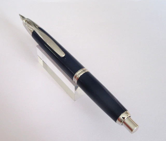 Stylo Plume Pilot Capless Bleu Mat - Rétractable - Neuf De Stock (sans Emballage)
