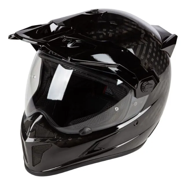 Klim Krios Helmet Medium - Gloss Carbon/Karbon