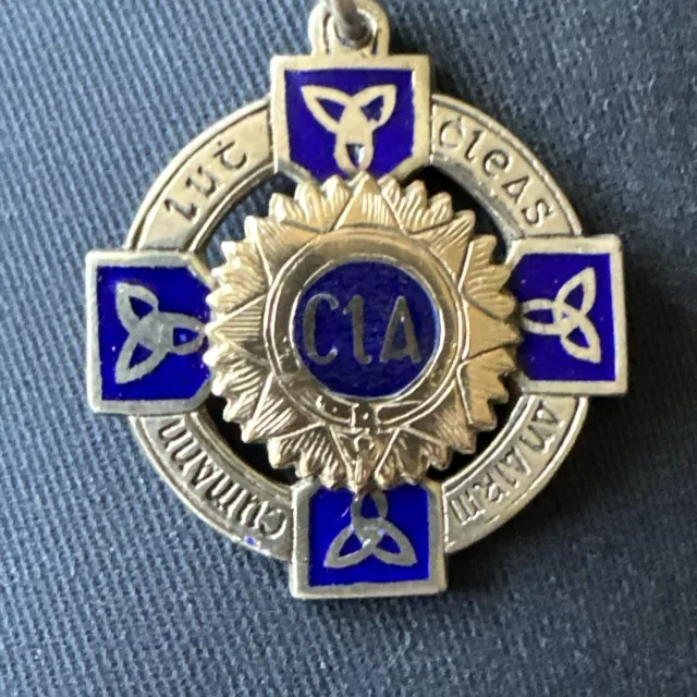 1950 Irish Silver Military Sports Fob