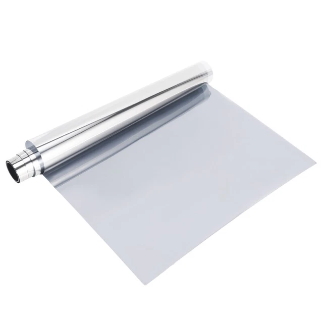 Película de espejo de ventana unidireccional UV resistente al calor control de temperatura reflectivD8