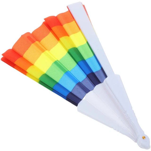 Ventilatore portatile Chinease decorazione festa arcobaleno regalo tascabile