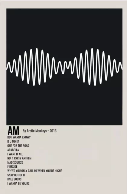 Arctic Monkeys Album Poster (AM)