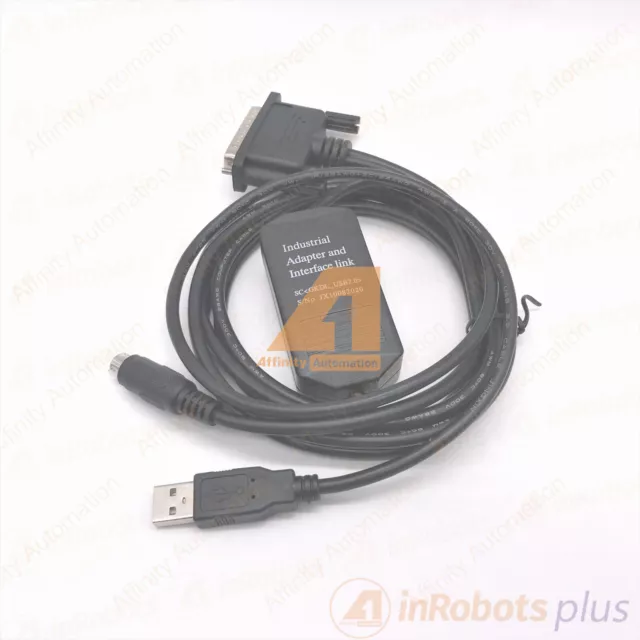 Programming Cable RS422 USB to USB-SC09 Converter Adapter For Mitsubishi Melsec