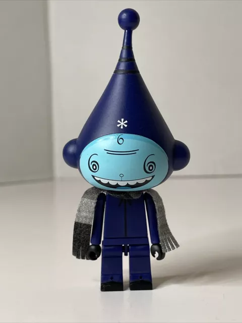 Dalek Blue Swirl Ice Bot - Kidrobot Designer Vinyl Art Figure - 1/25 Scarf Rare
