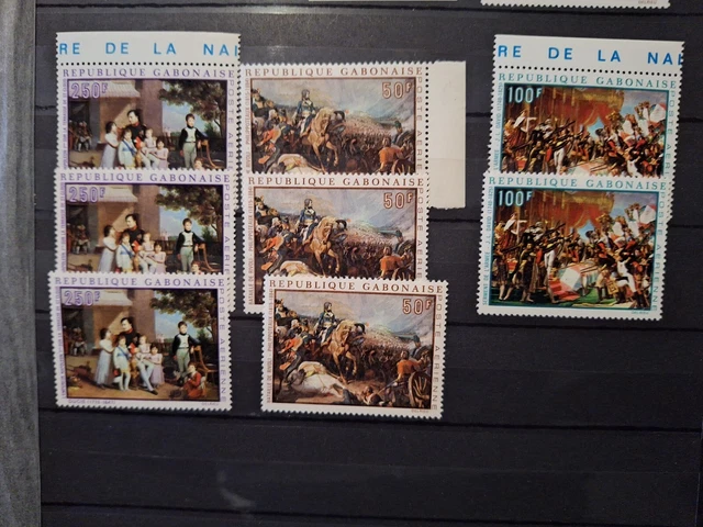 Gabon Timbres Neuf Poste Aerienne V.Photo
