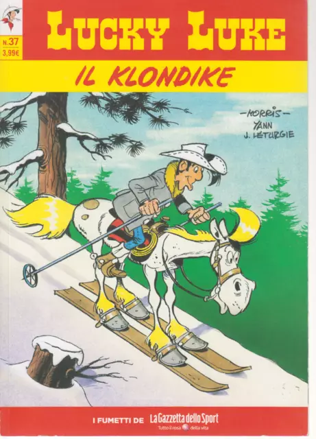 LUCKY LUKE  - LE RACCOLTE DE  LA GAZZETTA DELLO SPORT  NR. 37  a Colori