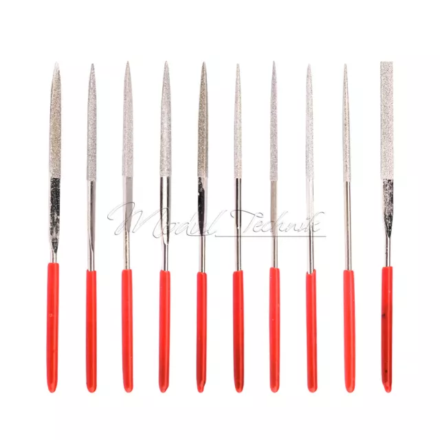 5/10pcs Diamond Needle File Metal Set For Ceramics Tile Glass Carving Mini Tool