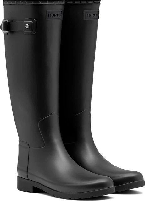 hunter refined matte rain boot