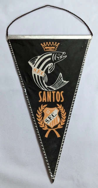 Fanion Santos FC Brésil - Wimpel Drapeau Football Club Brésilien