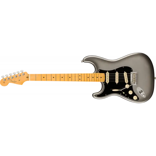Fender American Professional II Stratocaster- gaucher - Mercury