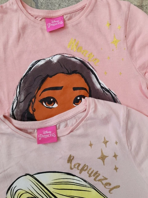 NEXT.M&S.Girls Summer Clothes Bundle Age 3-4 Yrs.Disney Princess Tops.Shorts.💕 4