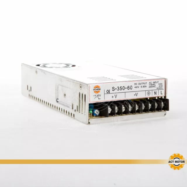 DE Free 1PC Schaltnetzteil 350W 60V Single Switching Power Supply 5.85A Netzteil