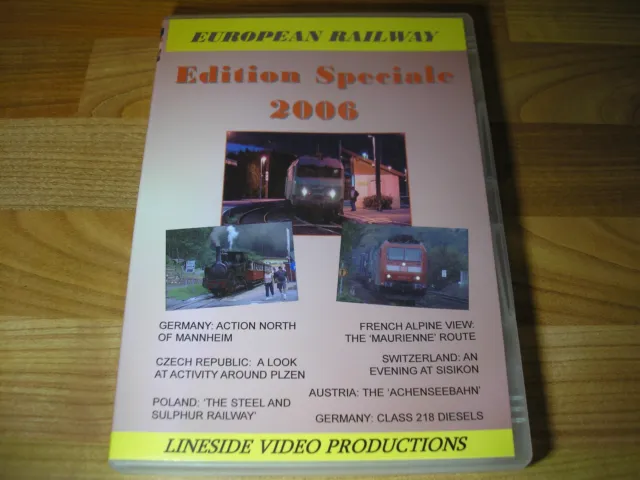 European Railway - Special Edition 2006 - Lineside Productions - Railway - DVD