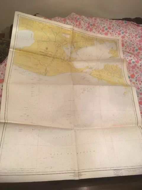 Vtg Nautical Chart: C& GS Vermilion Bay and Approaches . Louisiana Gulf coast