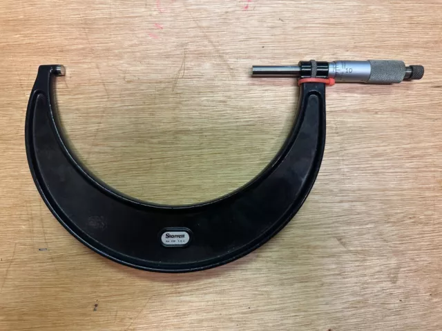 Starrett No. 436 5-6" External Micrometer