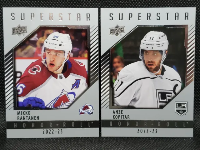 2022-23 Upper Deck Series 1 Hockey Base and Parallel Inserts. You Pick! 20