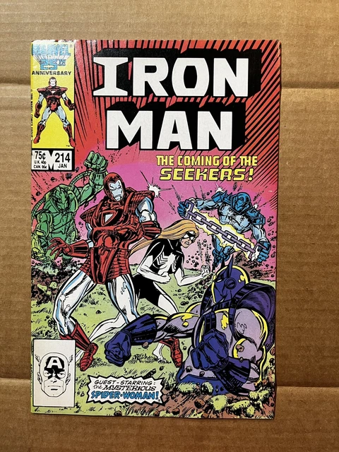 Invincible iron man #214 uncirculated high grade Nm?