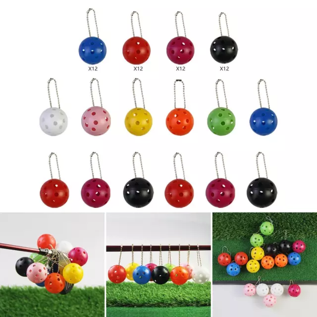 12Pcs Pickleball Keychain, Pickleball Ornament Creative Car Keychain Metal