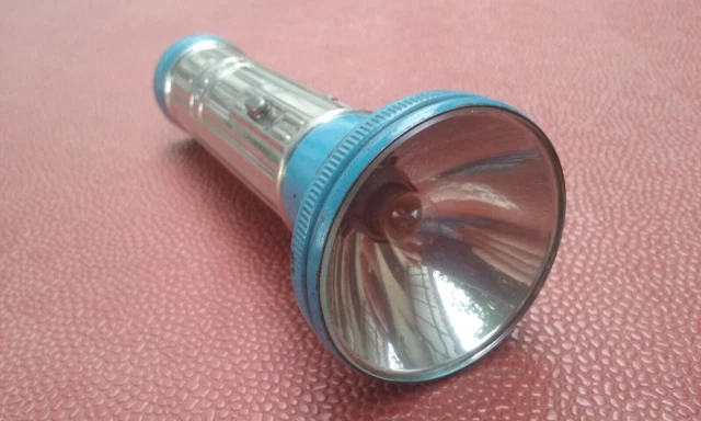 Lampe Torche Daimon Focus Vintage - Rouge - Années 60/70 - Allemagne