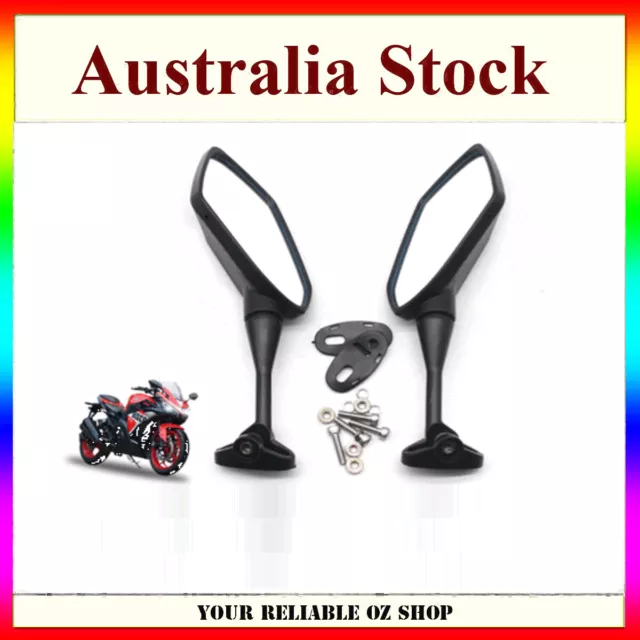 Left Right Side Rear View Mirrors For Yamaha YZF600 YZF R1 R6 R3 R125 R25 R15