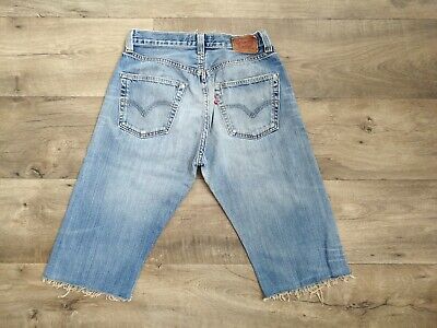 Levis 1947 special edition short jeans blu uomo vintage 00S w.31 2