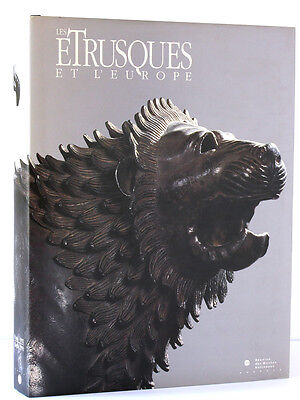 Les Étrusques et l'Europe. Catalogue d'exposition. Grand Palais 1992. Relié